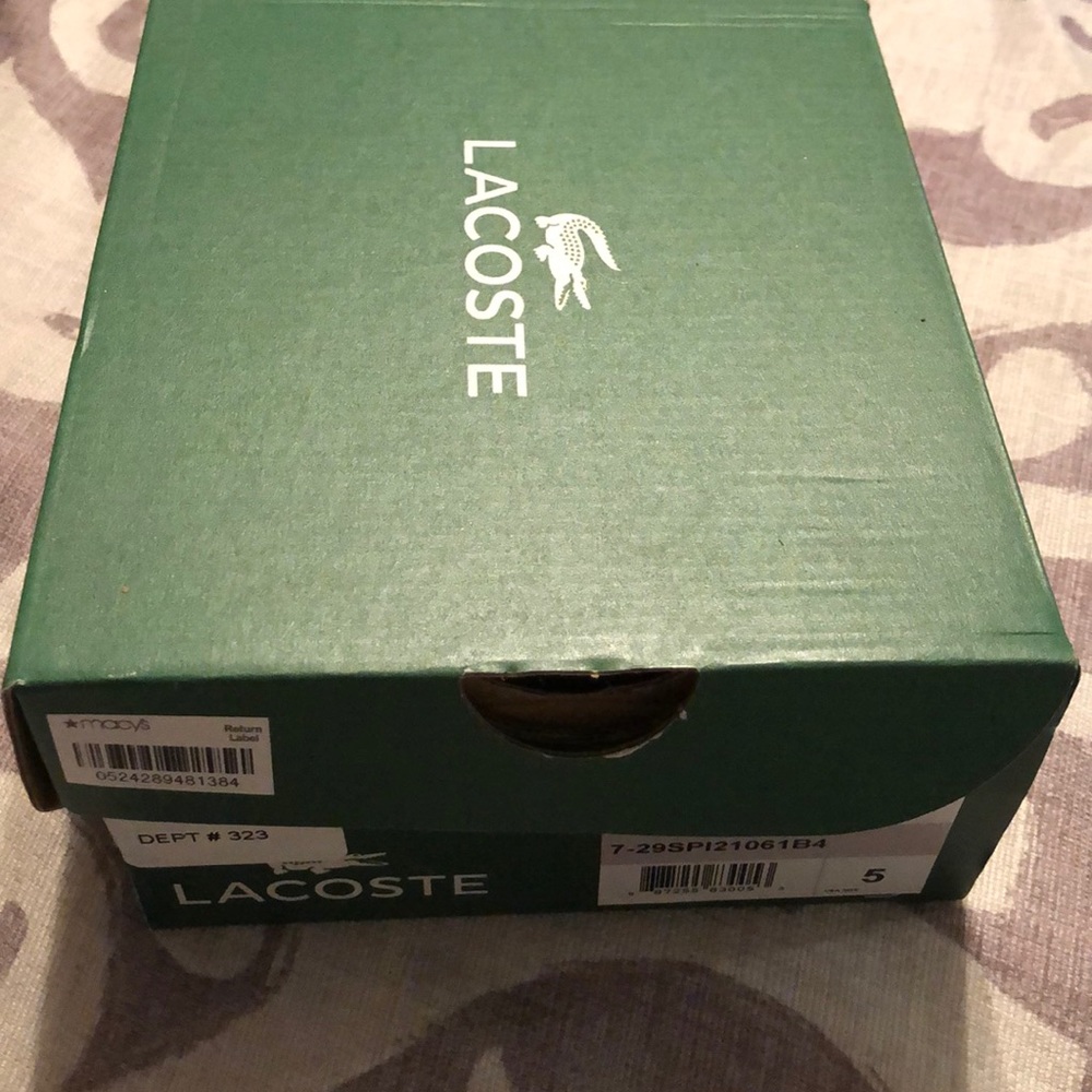 Infant Lacoste shoes
